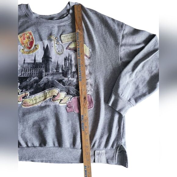 Wizarding World of Harry Potter Junior's Sz XXL Sweatshirt Gryffindor Castle - Picture 11 of 15